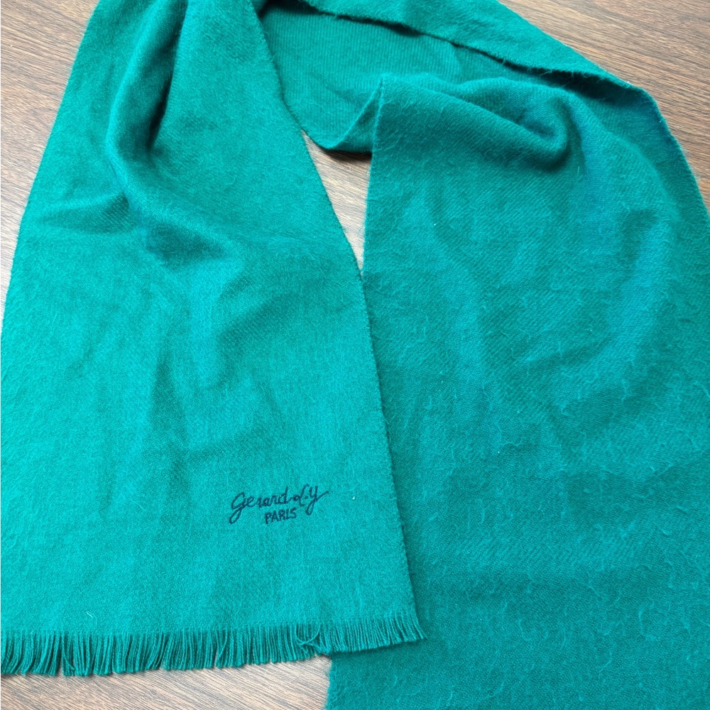 Gerard Darel Teal Scarf